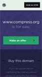 Mobile Screenshot of compress.org