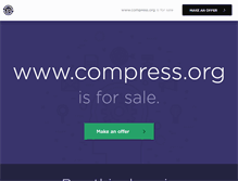 Tablet Screenshot of compress.org